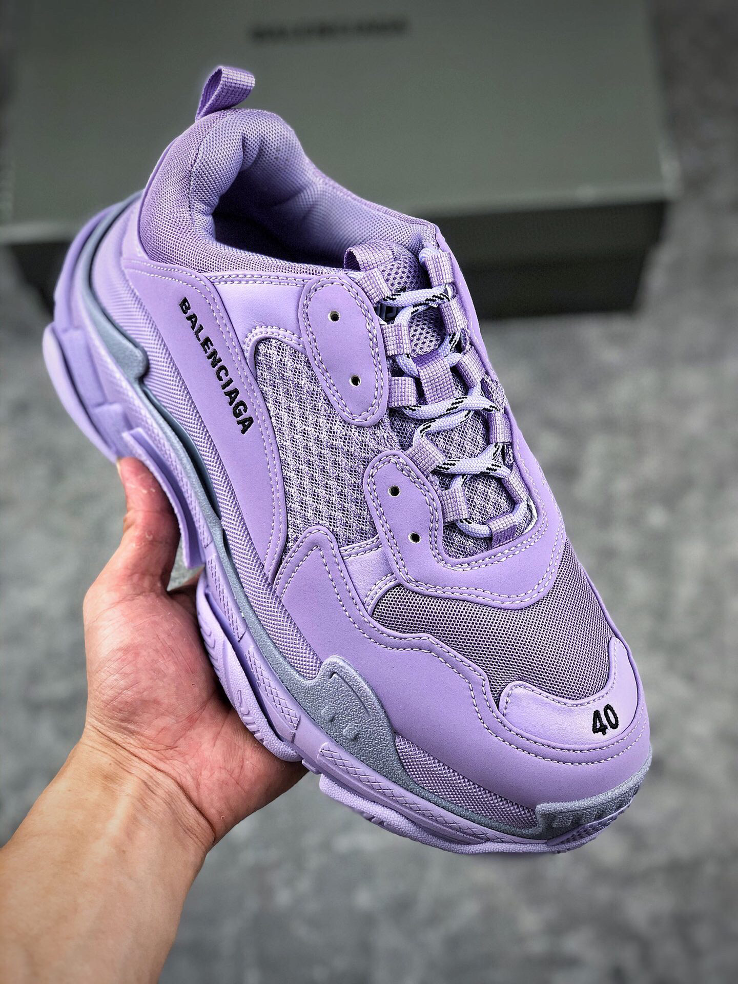 발렌시아가 트리플 남녀공용 신발 운동화 스니커즈