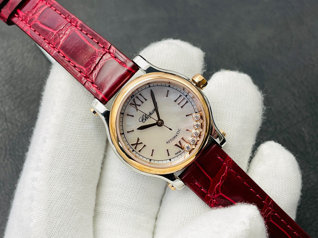 쇼파드 미러급 여자시계