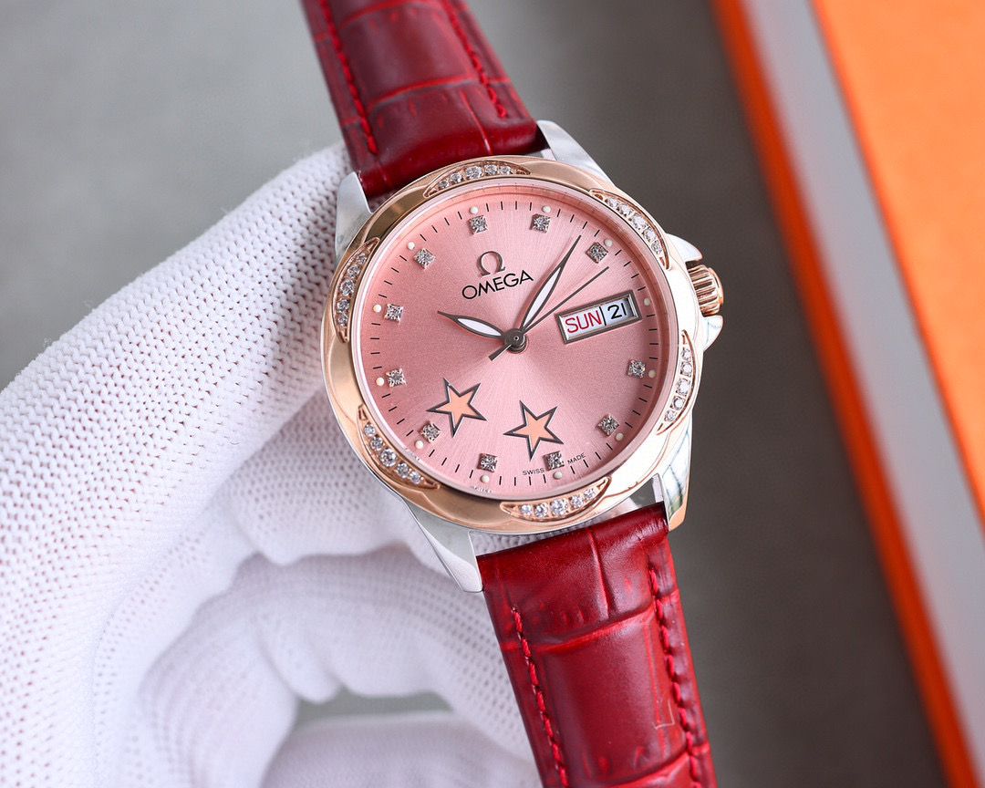 오메가 A급 여자 시계 3컬러