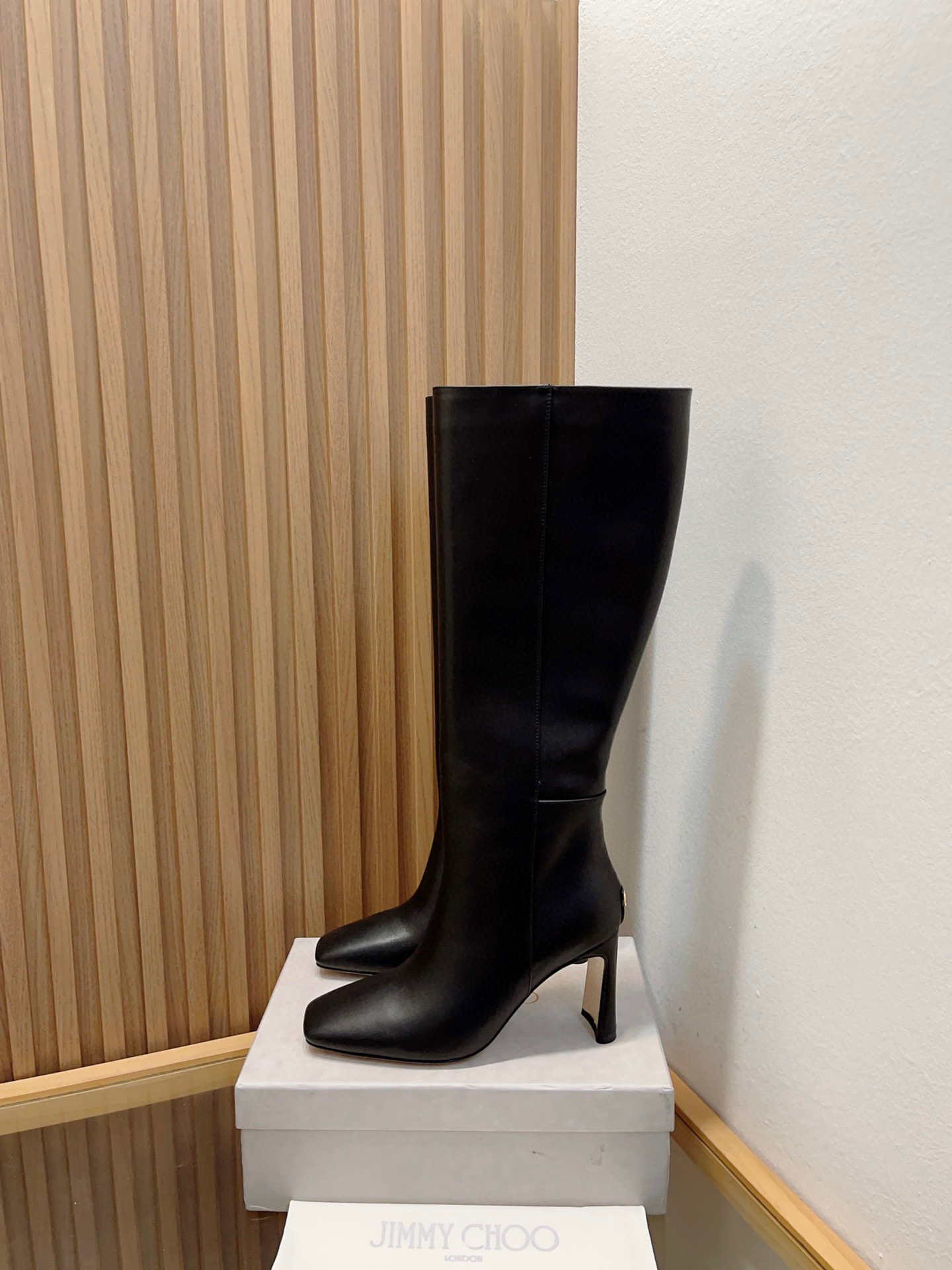 지미추 여자 롱부츠 힐 9.5cm