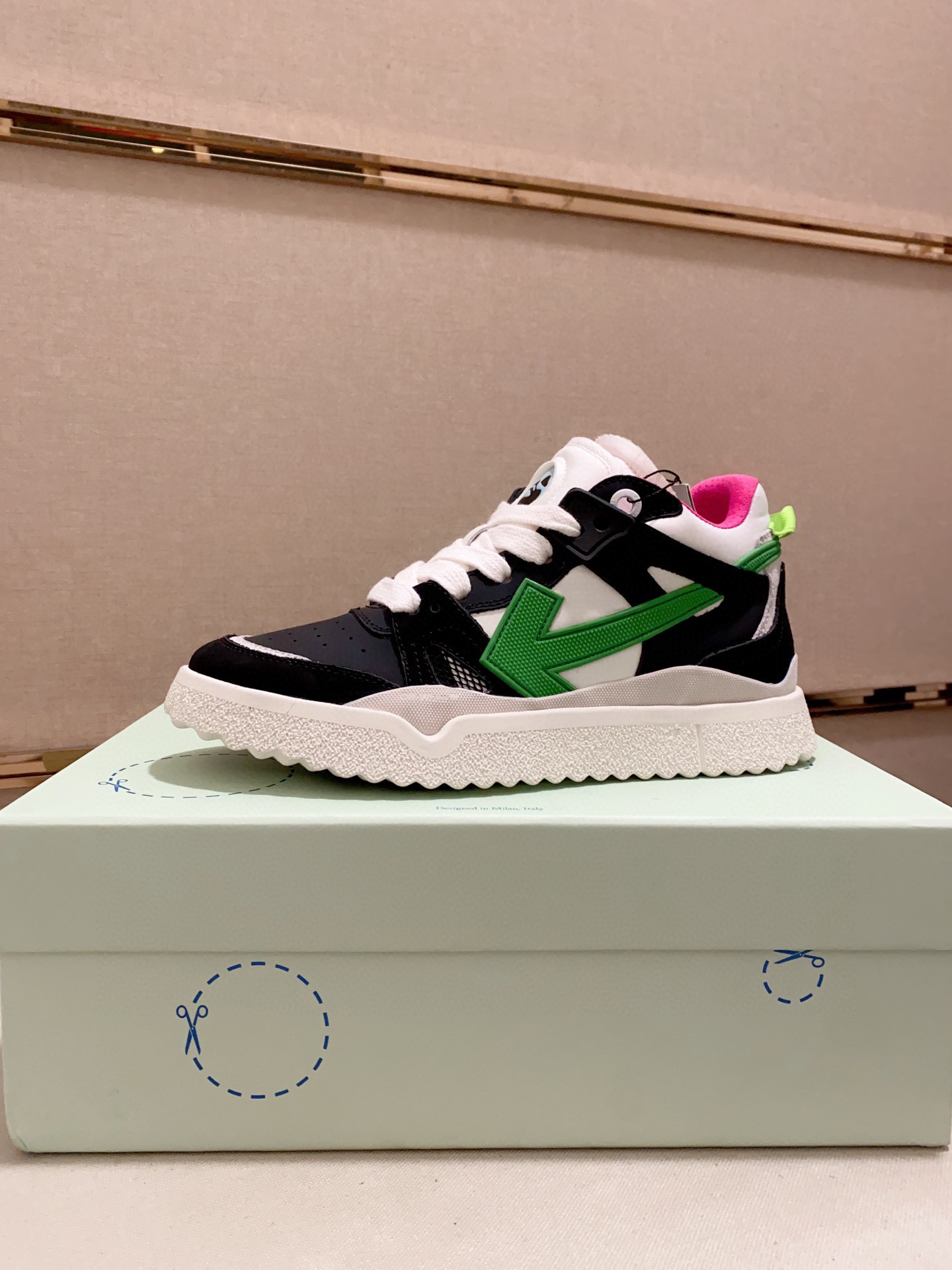 오프화이트 남녀공용 신발 운동화