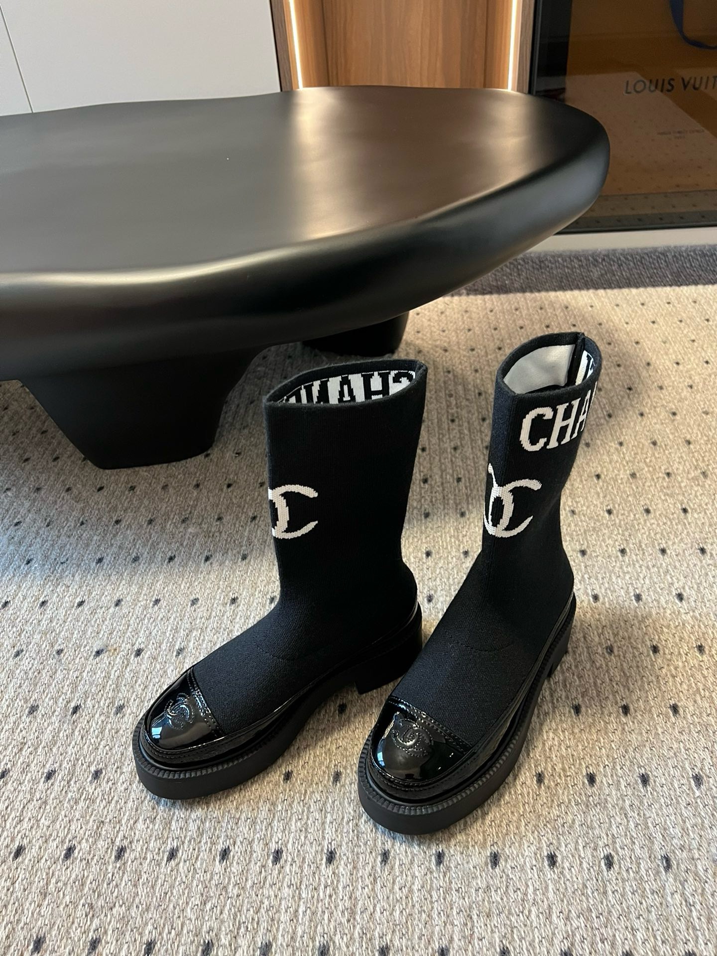 샤넬 여자 부츠