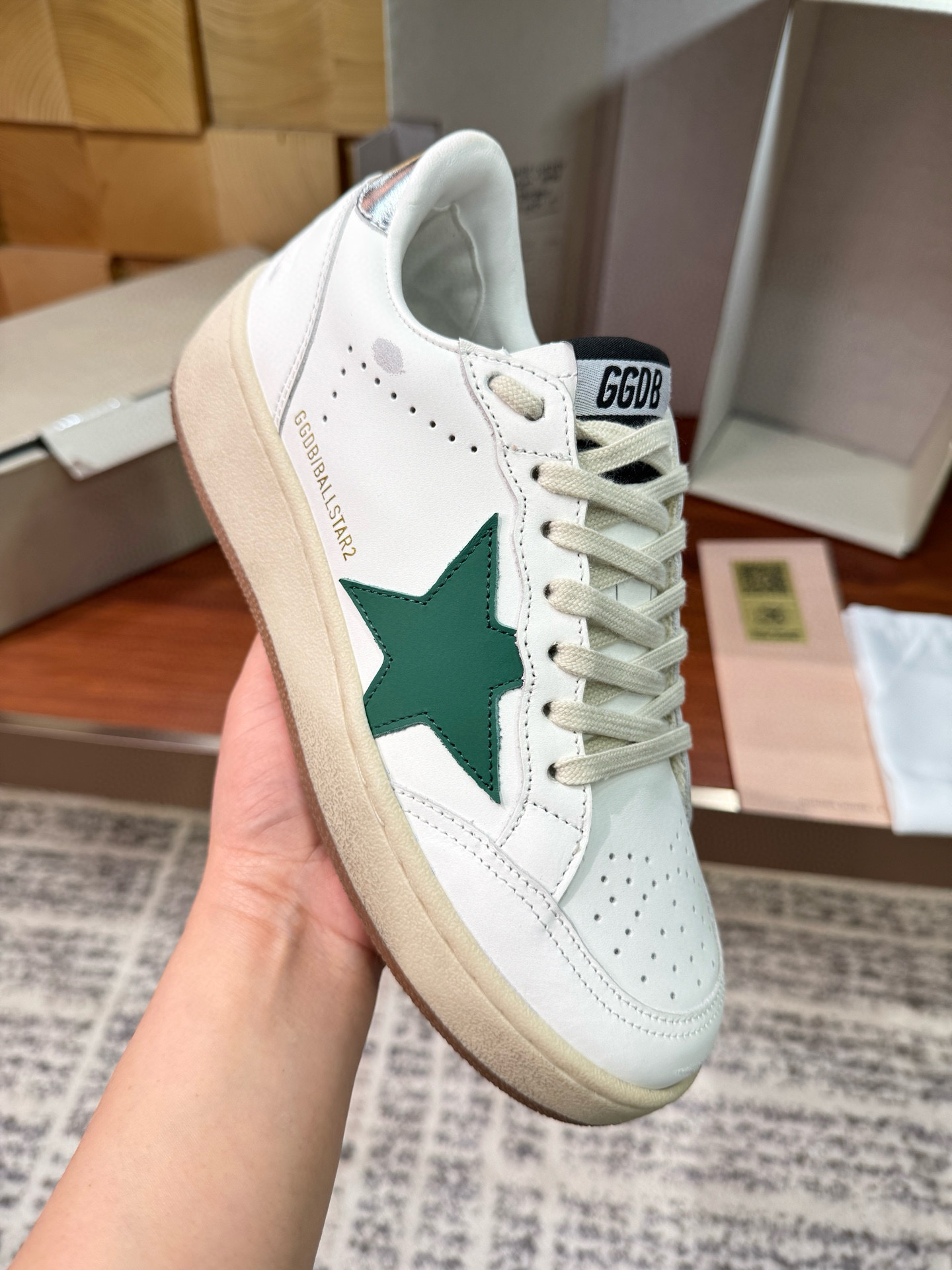 골든구스 3cm 남녀공용 스니커즈 신발 운동화