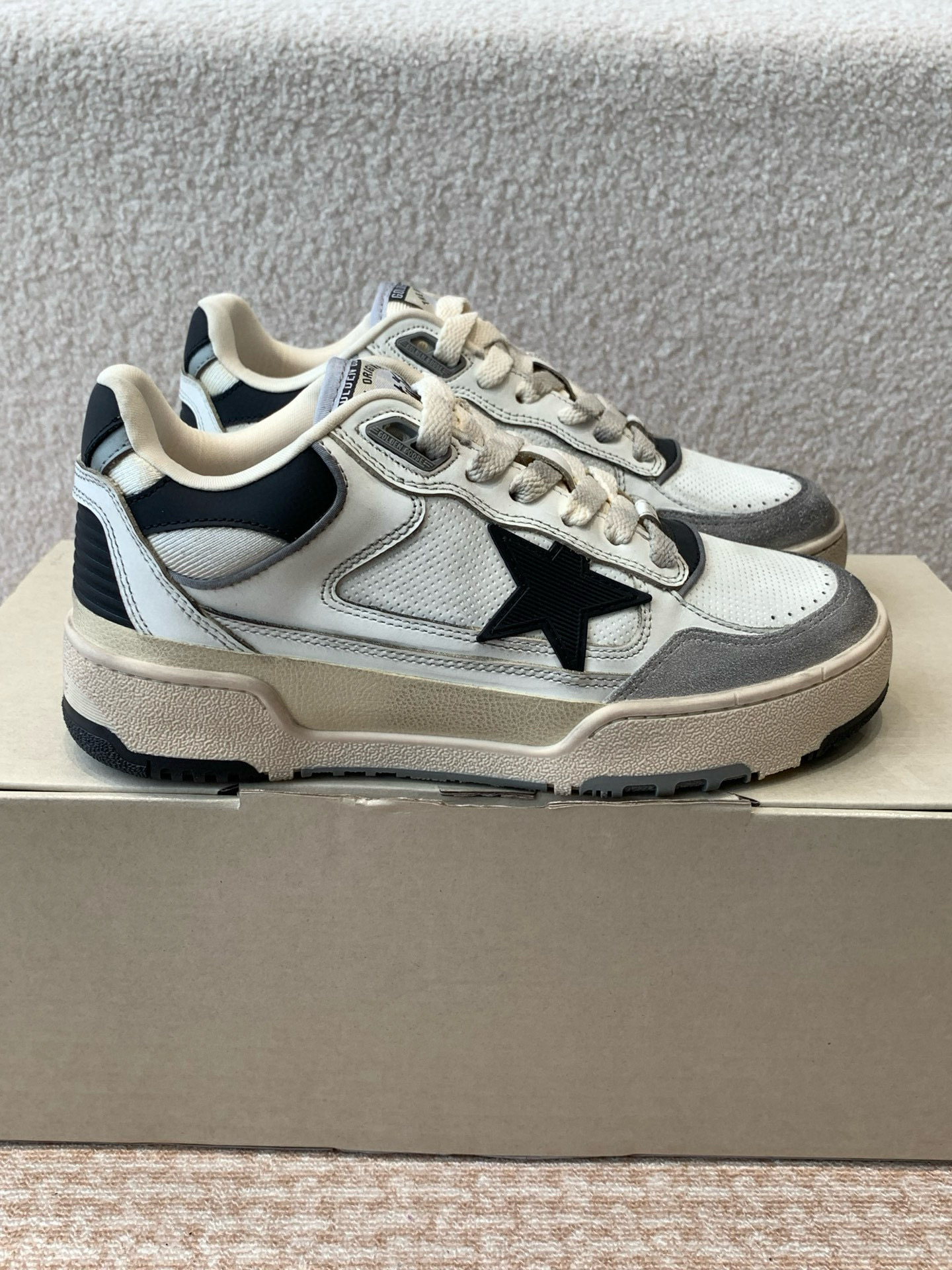 골든구스 4.5cm 남녀공용 스니커즈 신발 운동화