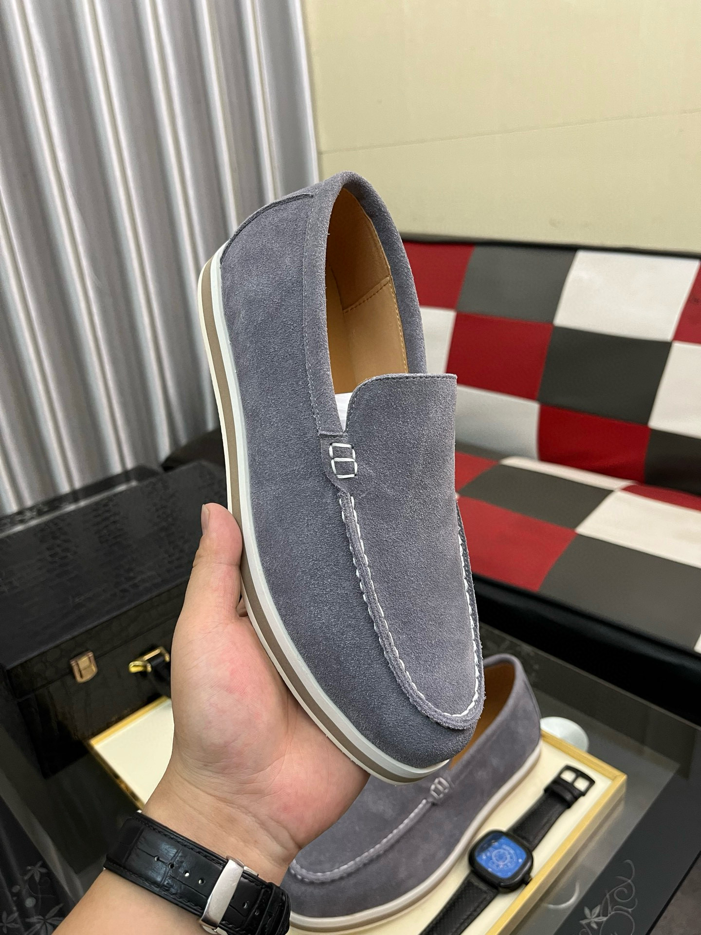 프라다 남자 스니커즈 신발 운동화