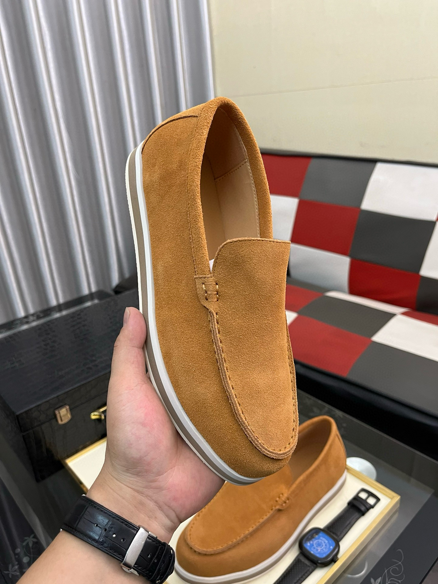 프라다 남자 스니커즈 신발 운동화