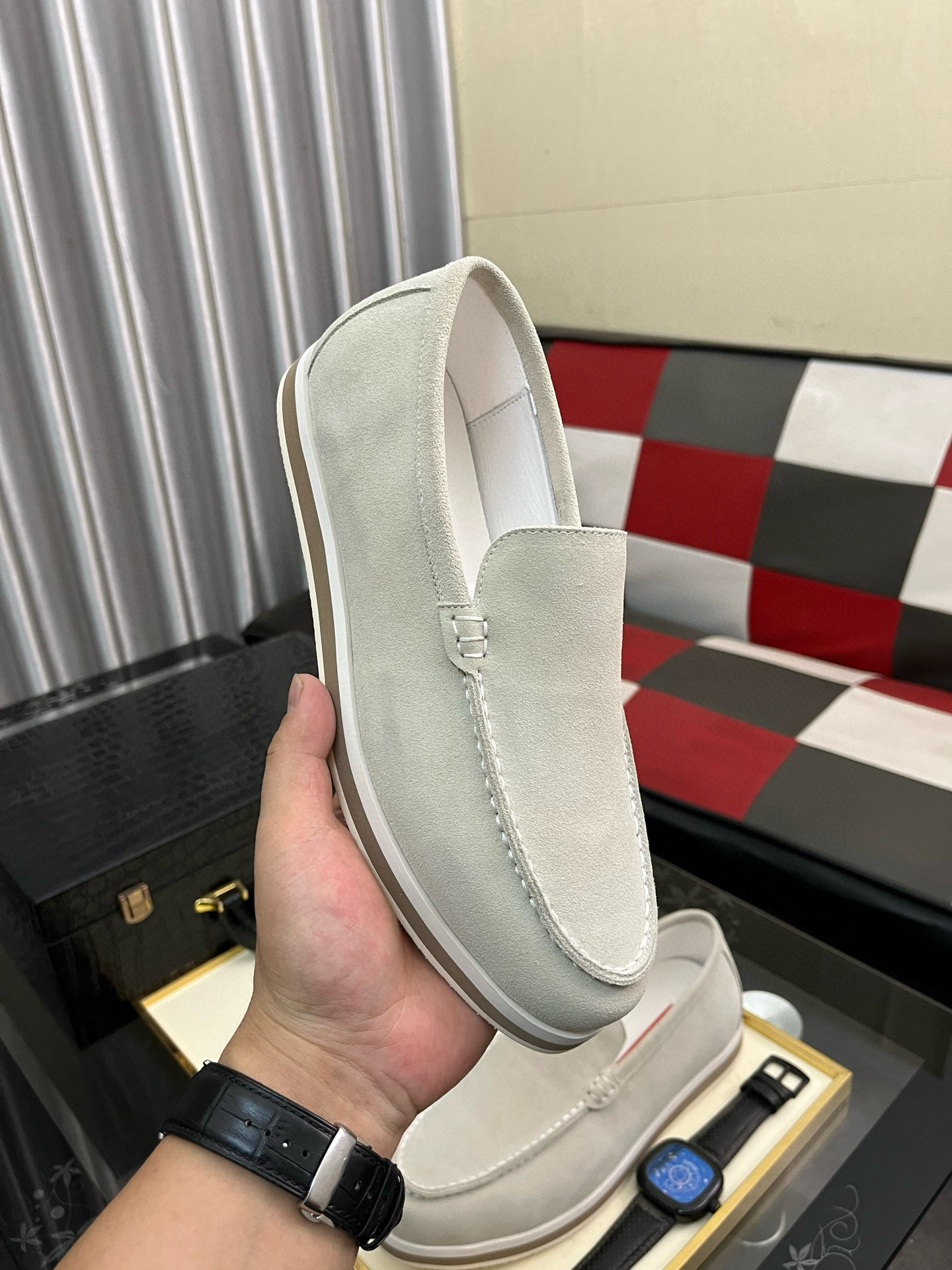 프라다 남자 스니커즈 신발 운동화