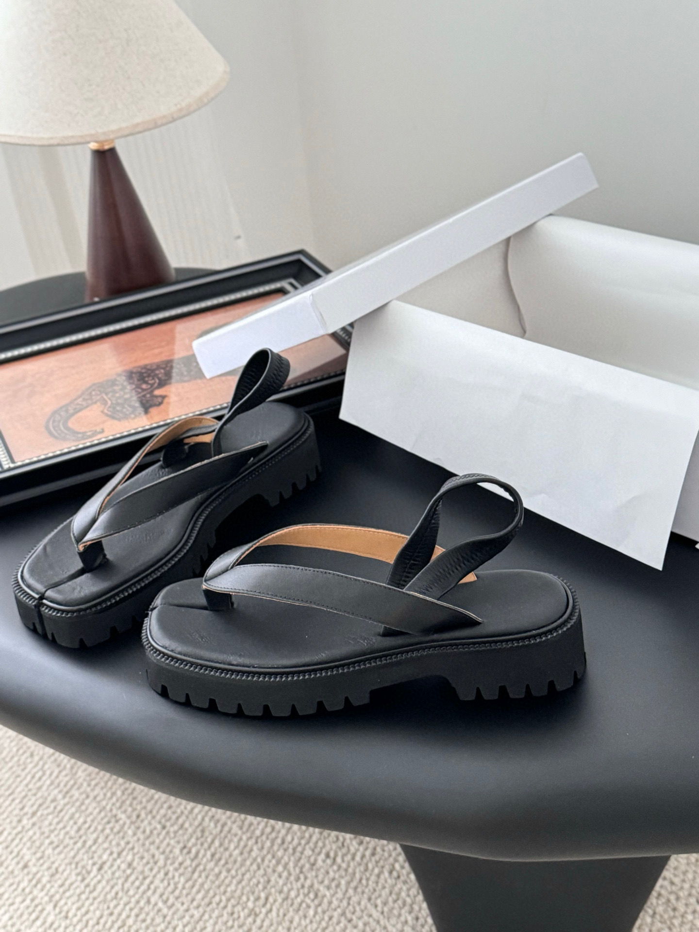 메종 마르지엘라 여자 샌들