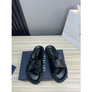 디올 남자 슬리퍼