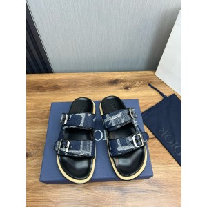 디올 남자 슬리퍼