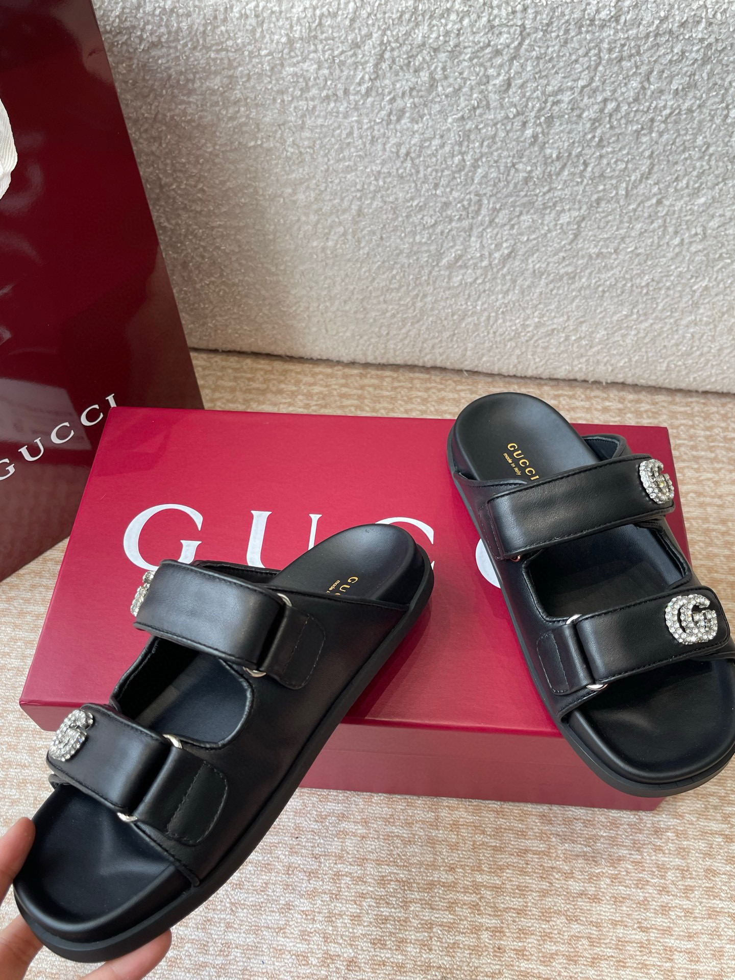 구찌 여자 슬리퍼