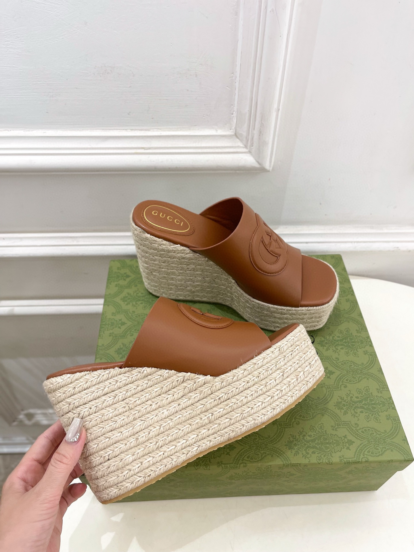 구찌 여자 슬리퍼 11.5cm