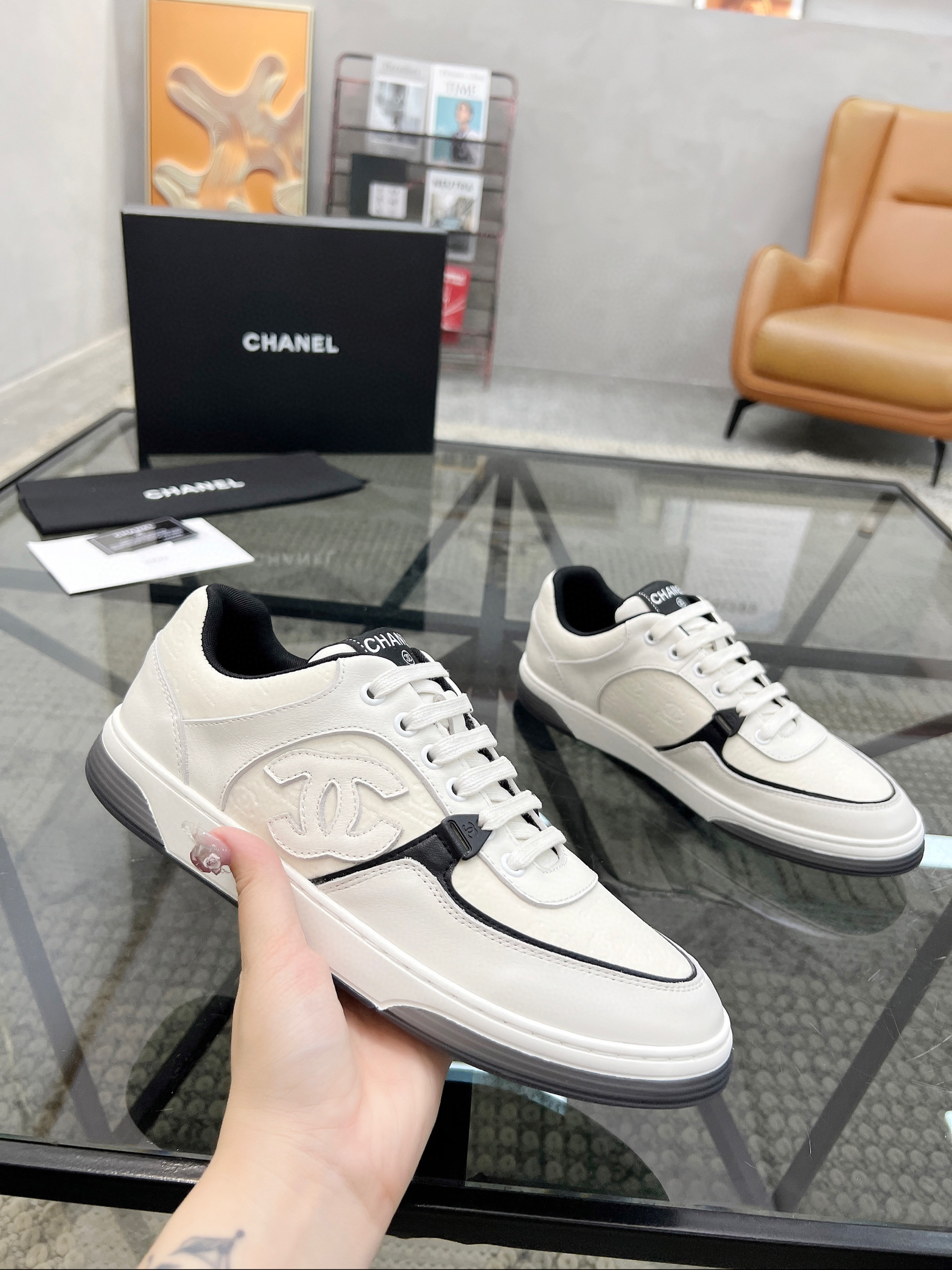샤넬 남자 신발 운동화 스니커즈