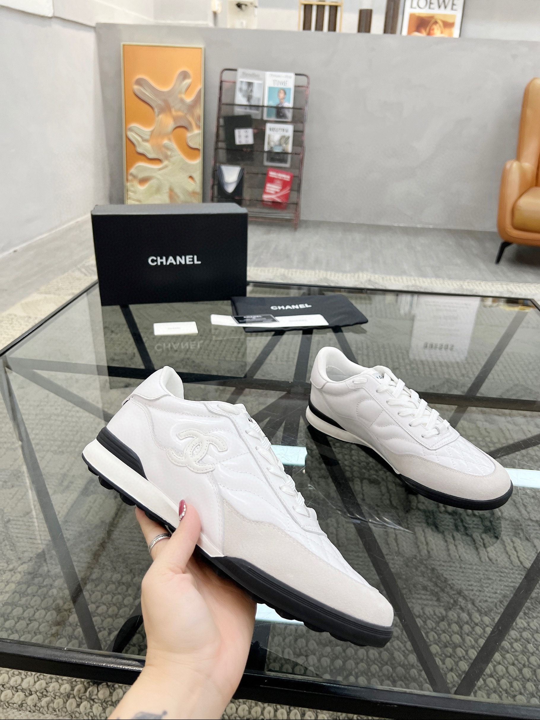 샤넬 남자 신발 운동화 스니커즈