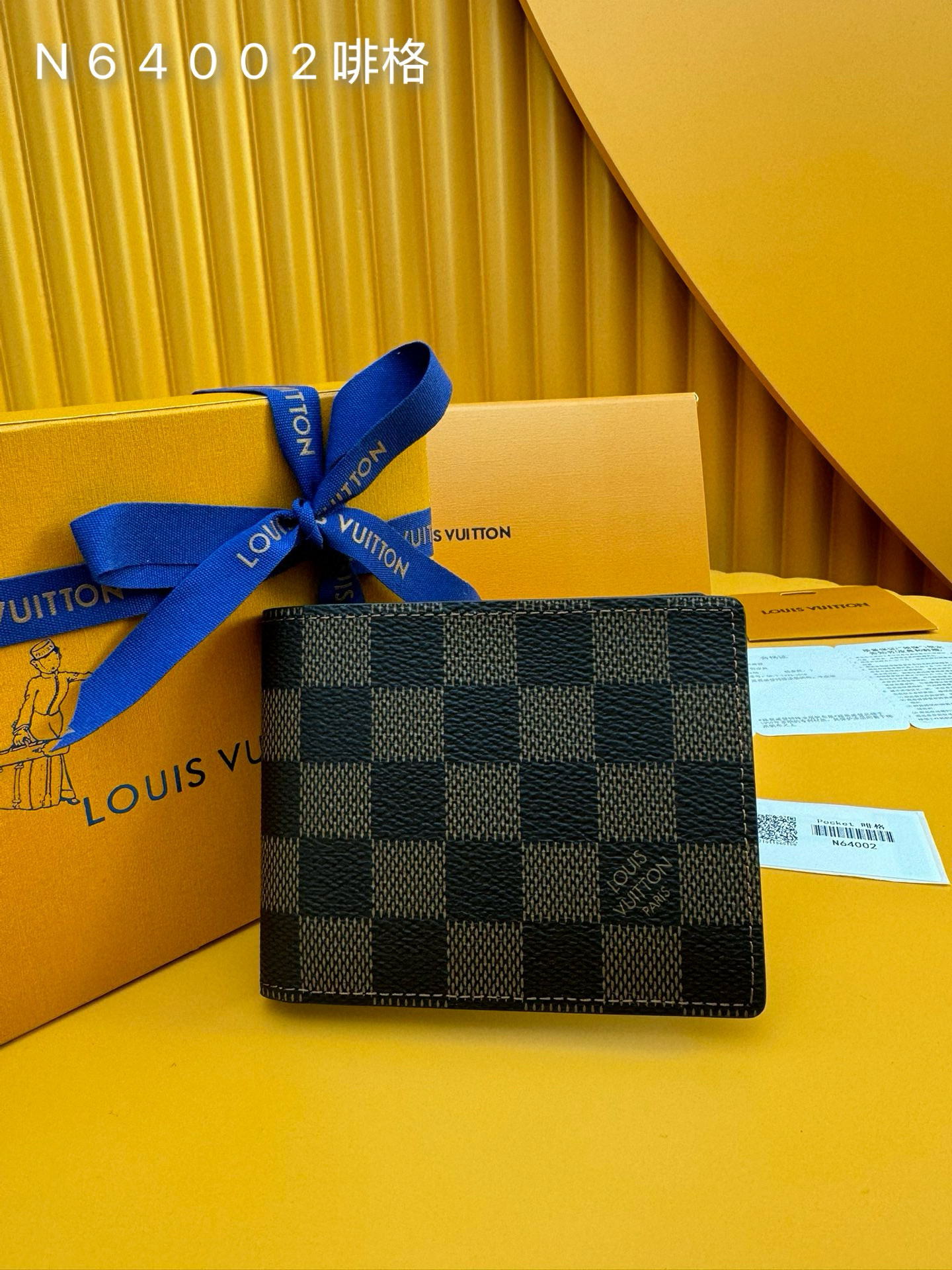 루이비통 남자 반지갑 N64002