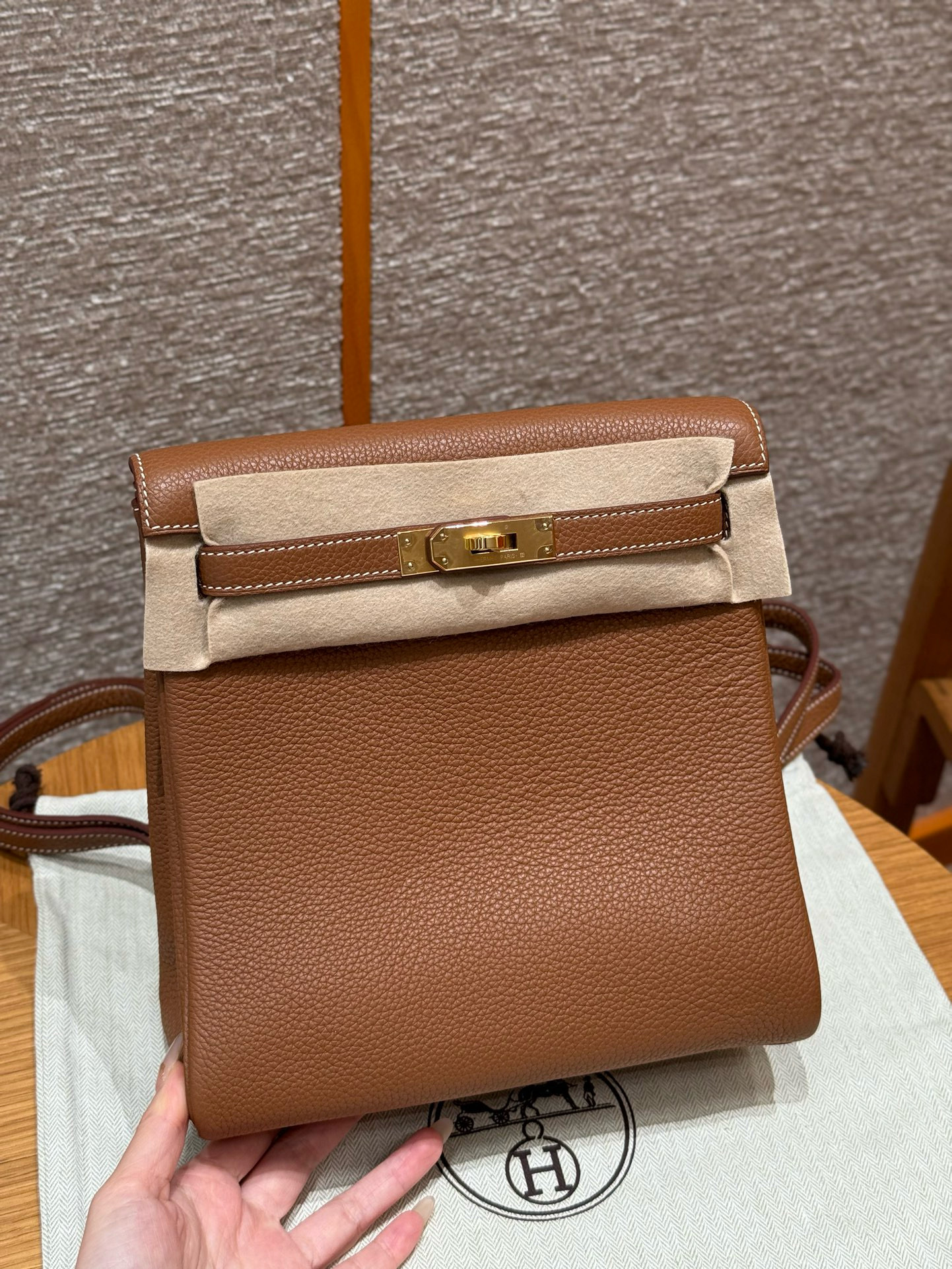 에르메스 켈리 아도 백팩