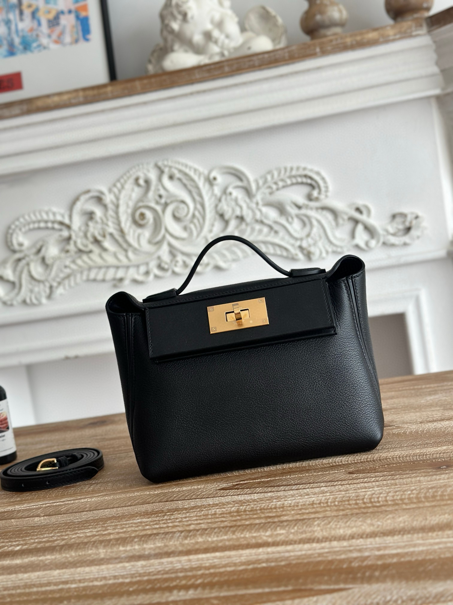 에르메스 켈리 미니 2424 에버컬러가죽/스위프트가죽 여자가방