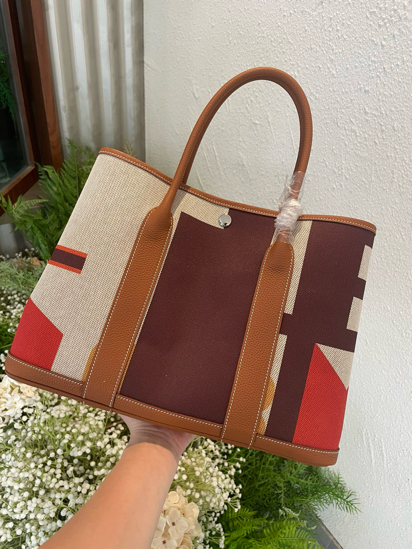 에르메스 가든파티 30cm 36cm 토고가죽 여자가방