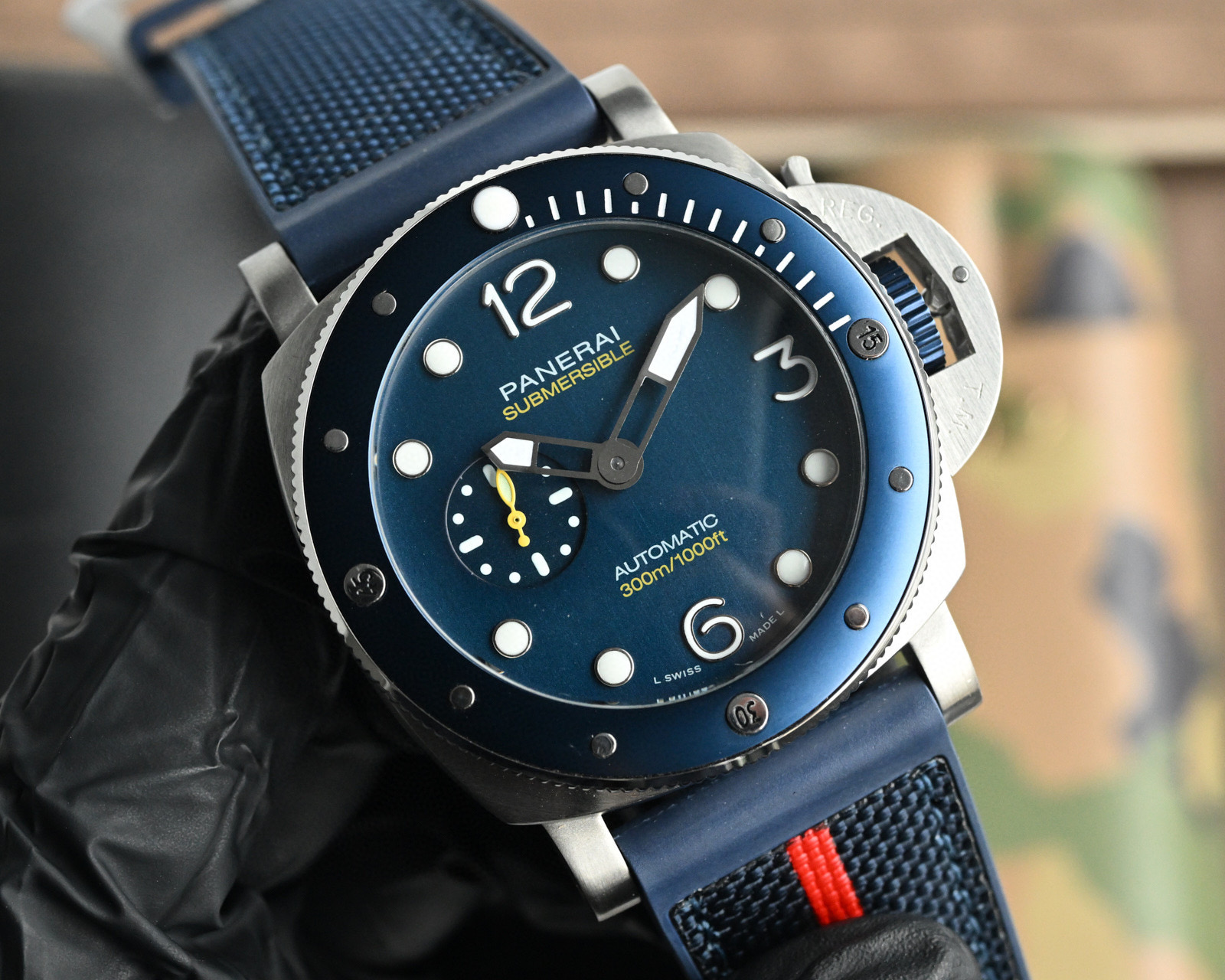 파네라이  V7공장 남자 미러급 시계