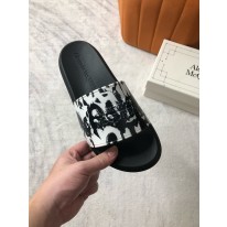 알렉산더 맥퀸 남녀공용 슬리퍼