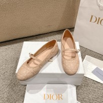 디올 굽 두가지 여자 신발 구두
