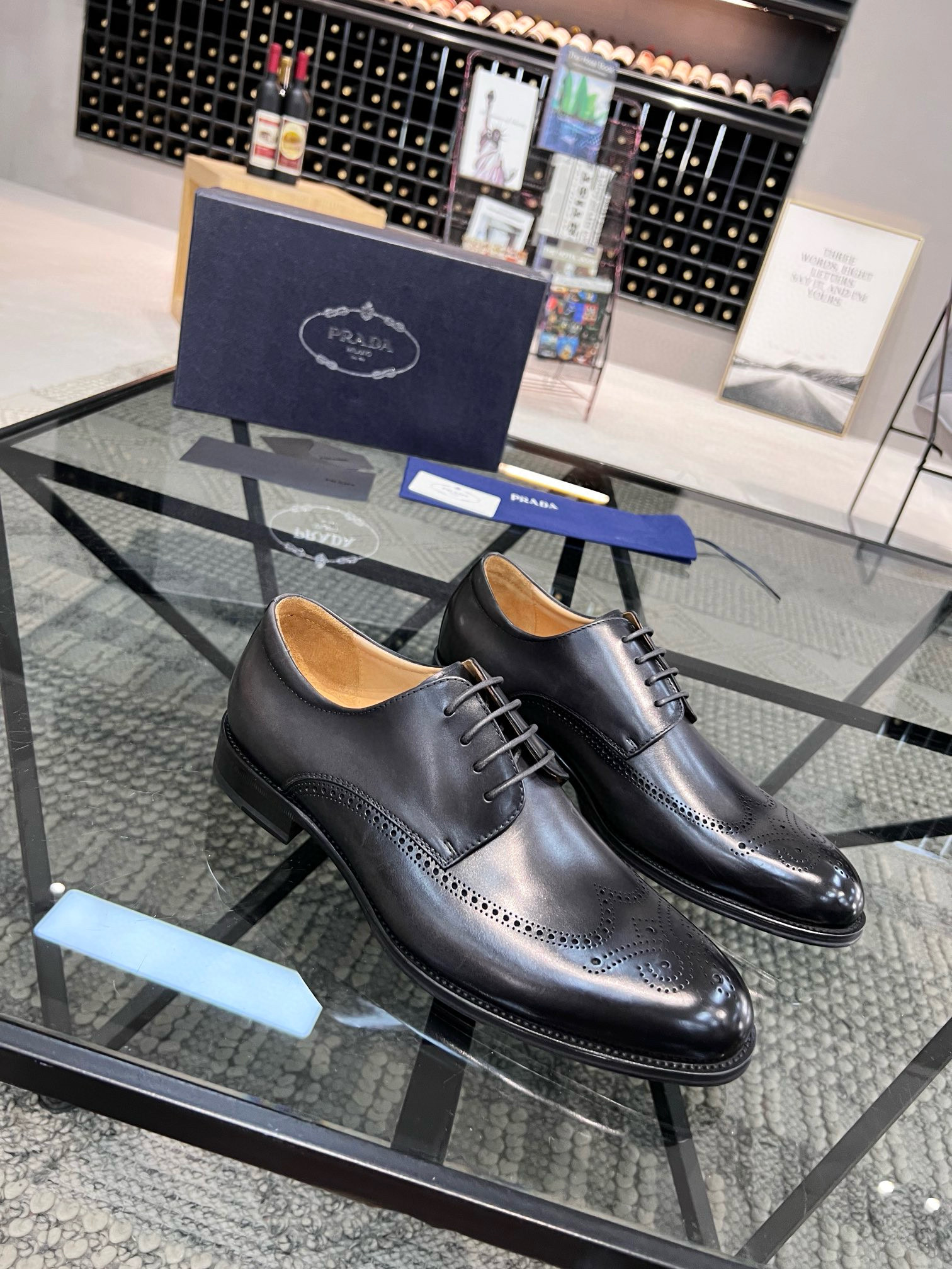 프라다 남자 구두
