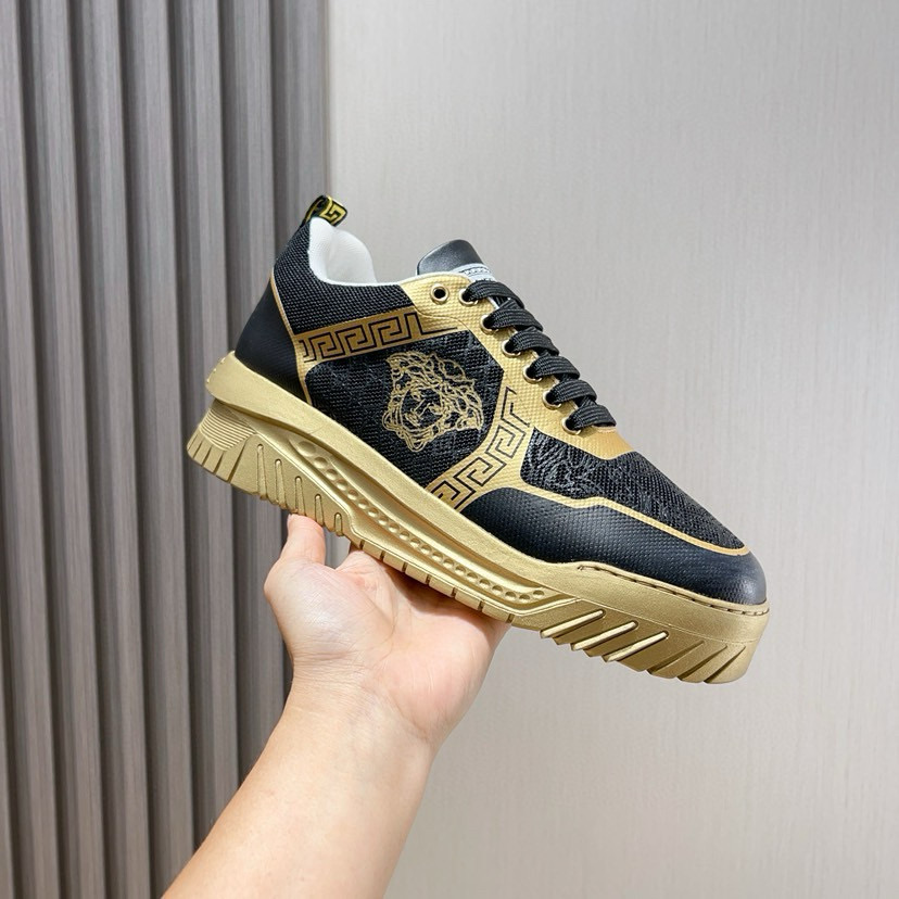 베르사체 남자 스니커즈 신발 운동화