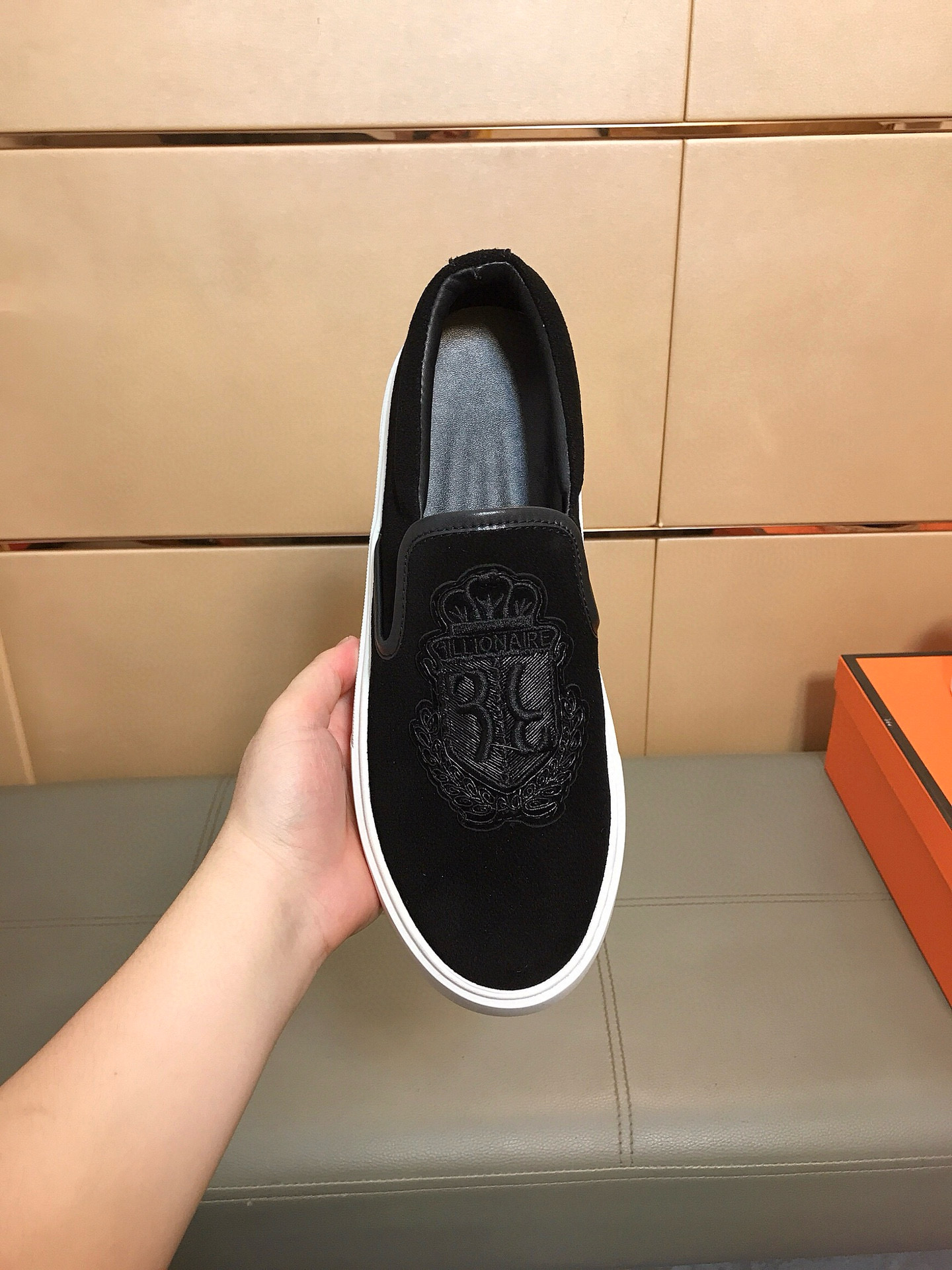 베르사체 남자 스니커즈 신발 운동화