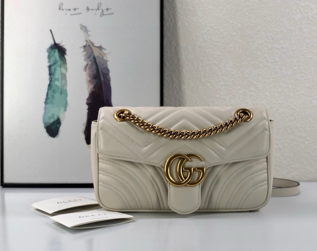 구찌 마몬트 스몰 443497 마틀라세 숄더백 여자가방