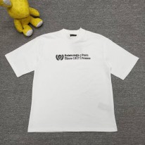 발렌시아가 남녀공용 반팔티