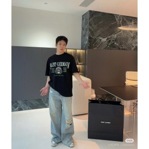 발렌시아가 남녀공용 반팔티