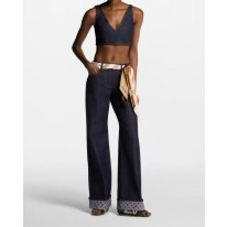 루이비통 여자 청바지