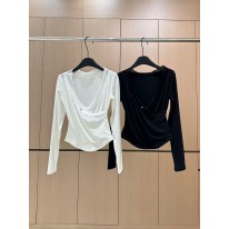 샤넬 여자 긴팔 티셔츠 2컬러