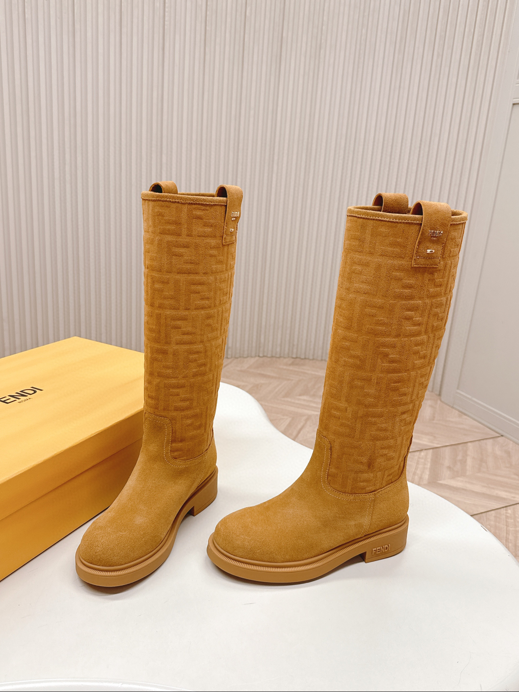 펜디 3.5CM 여자 부츠