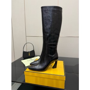 펜디 8CM 여자 부츠