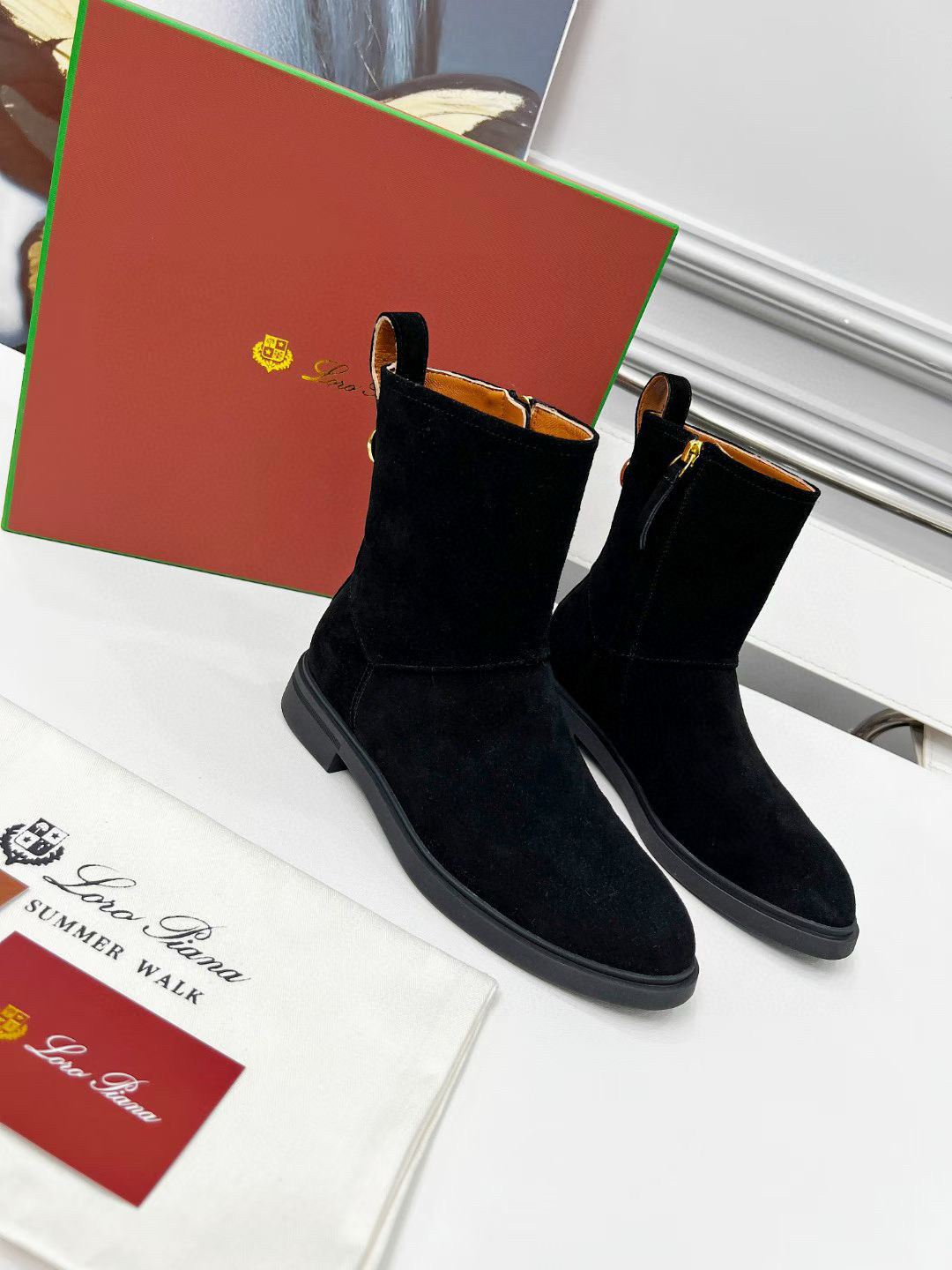 로로피아나 여자 부츠