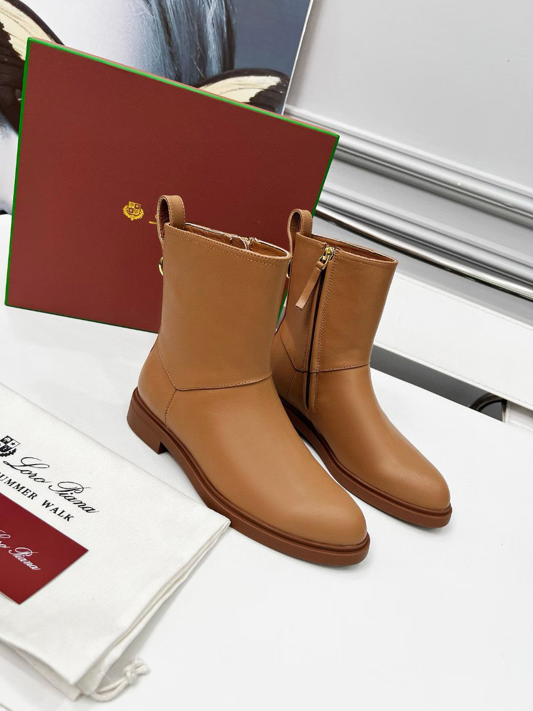 로로피아나 여자 부츠