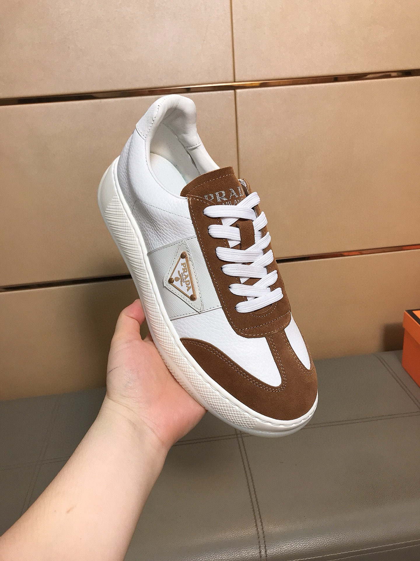 프라다 남자 스니커즈 신발 운동화