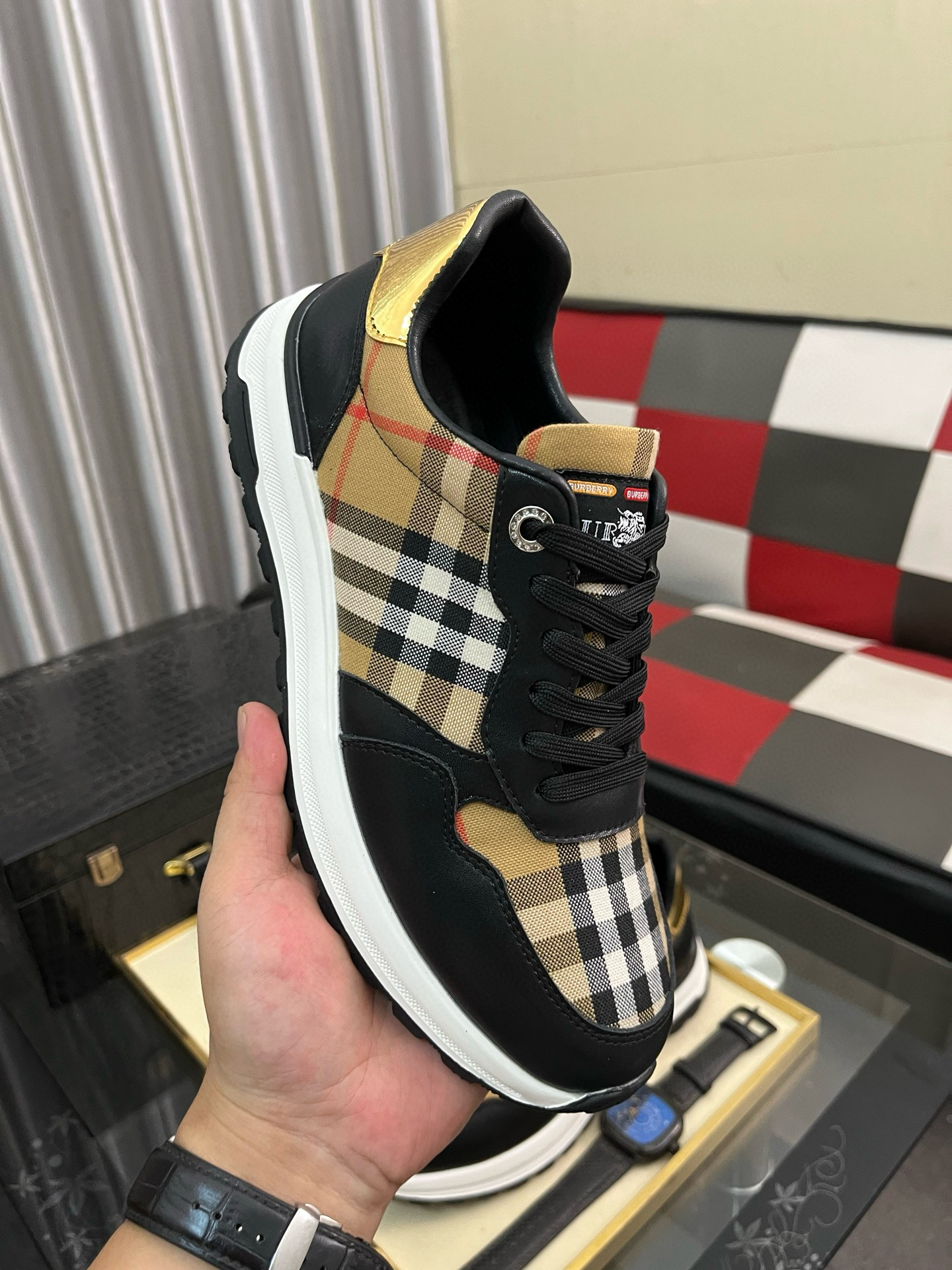 버버리 남자 스니커즈 신발 운동화