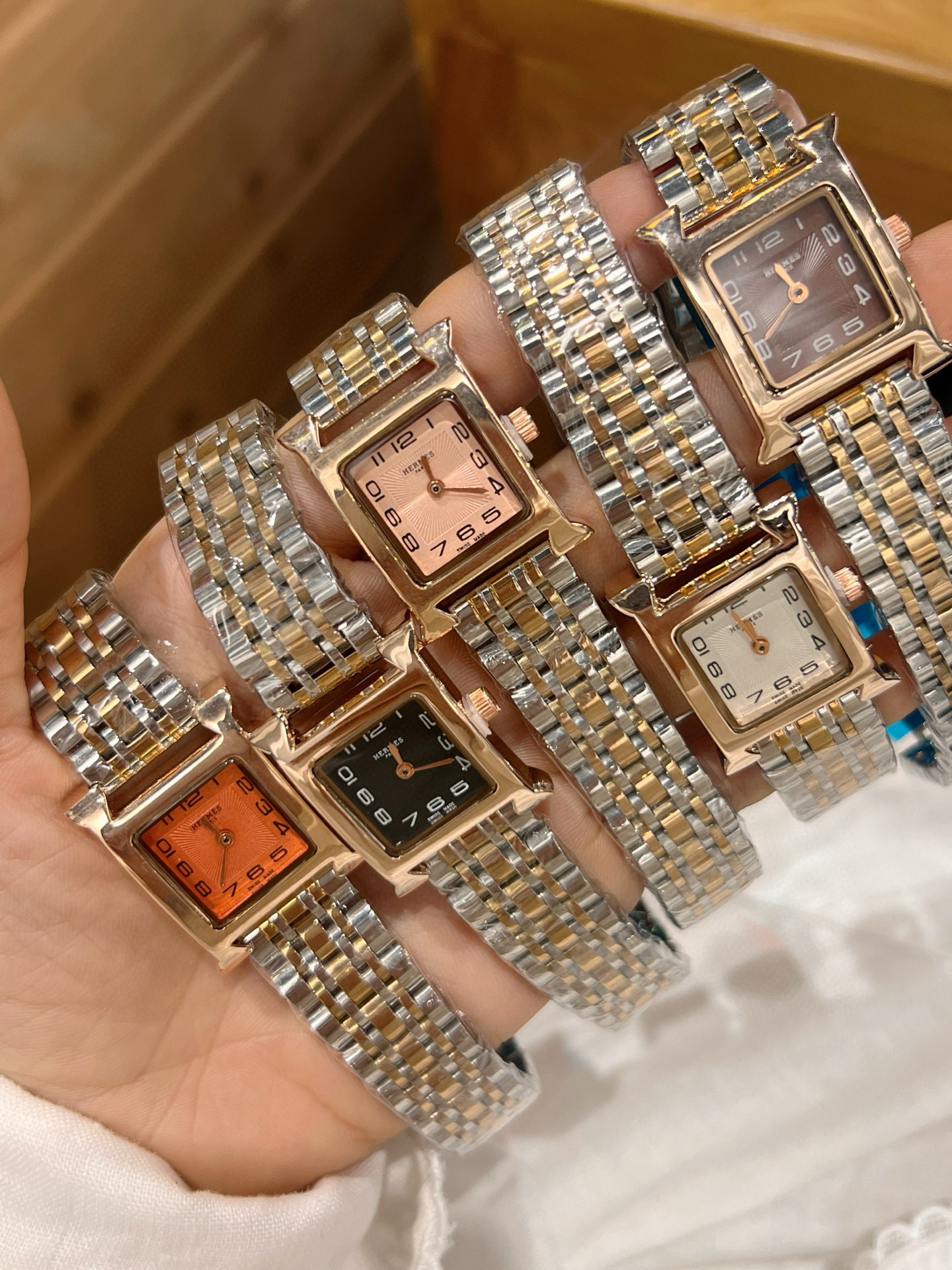 에르메스 5칼라 A급 여자 시계