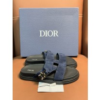 디올 남자 슬리퍼