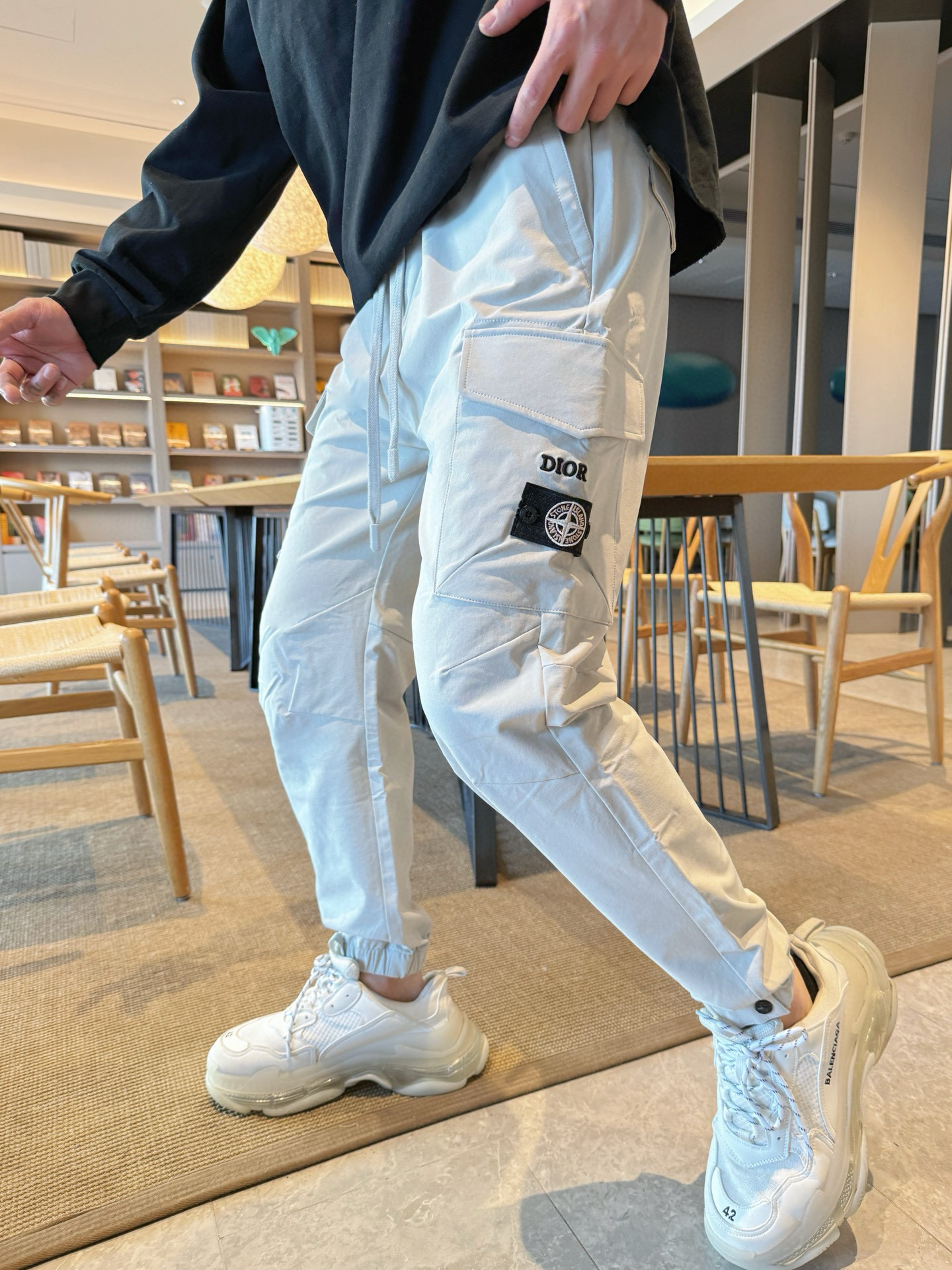 디올 남자 바지