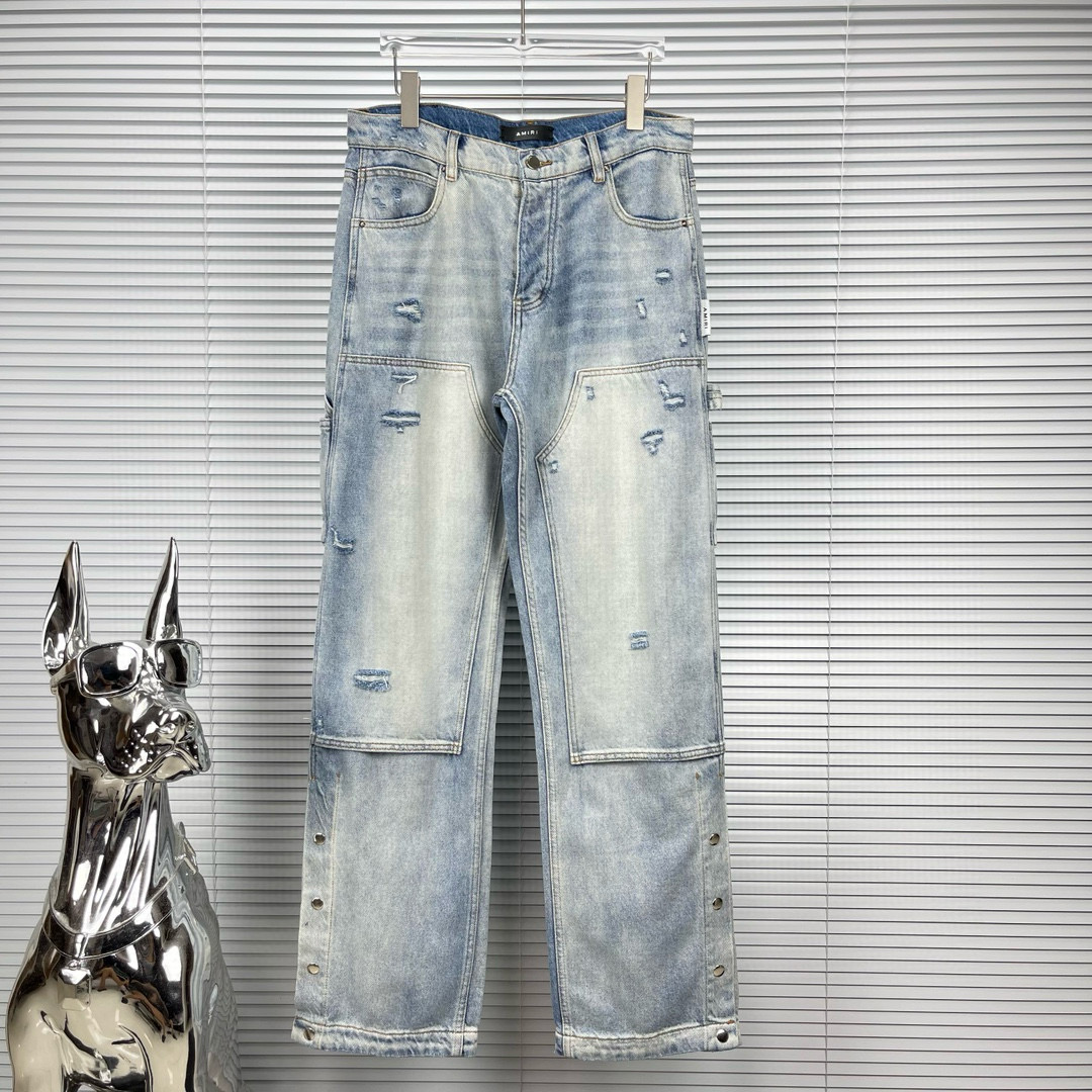 아미 아미리 남녀공용 청바지