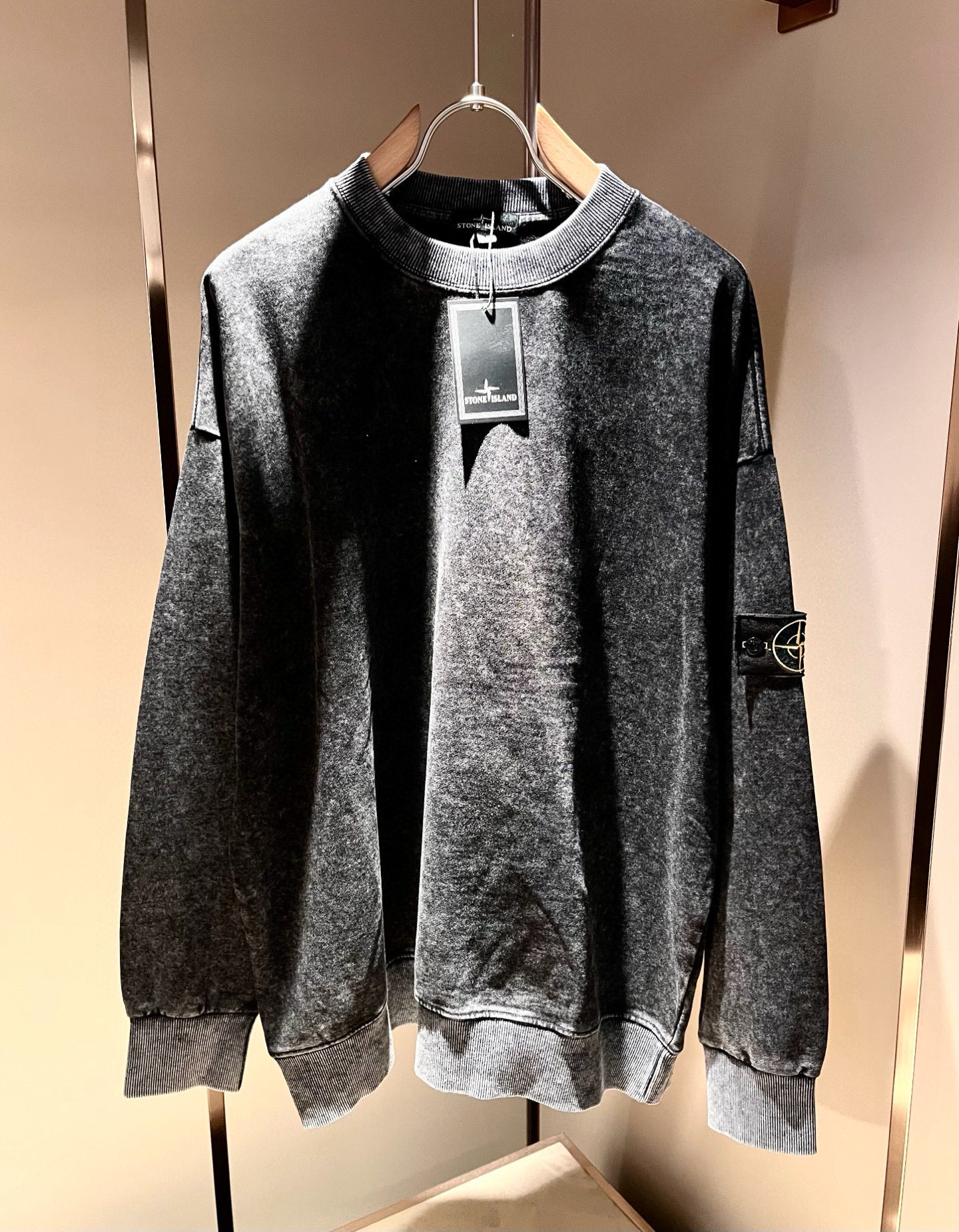 스톤아일랜드 남자 맨투맨 후드티