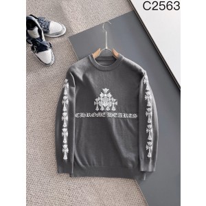 크롬하츠 3컬러 남자 니트