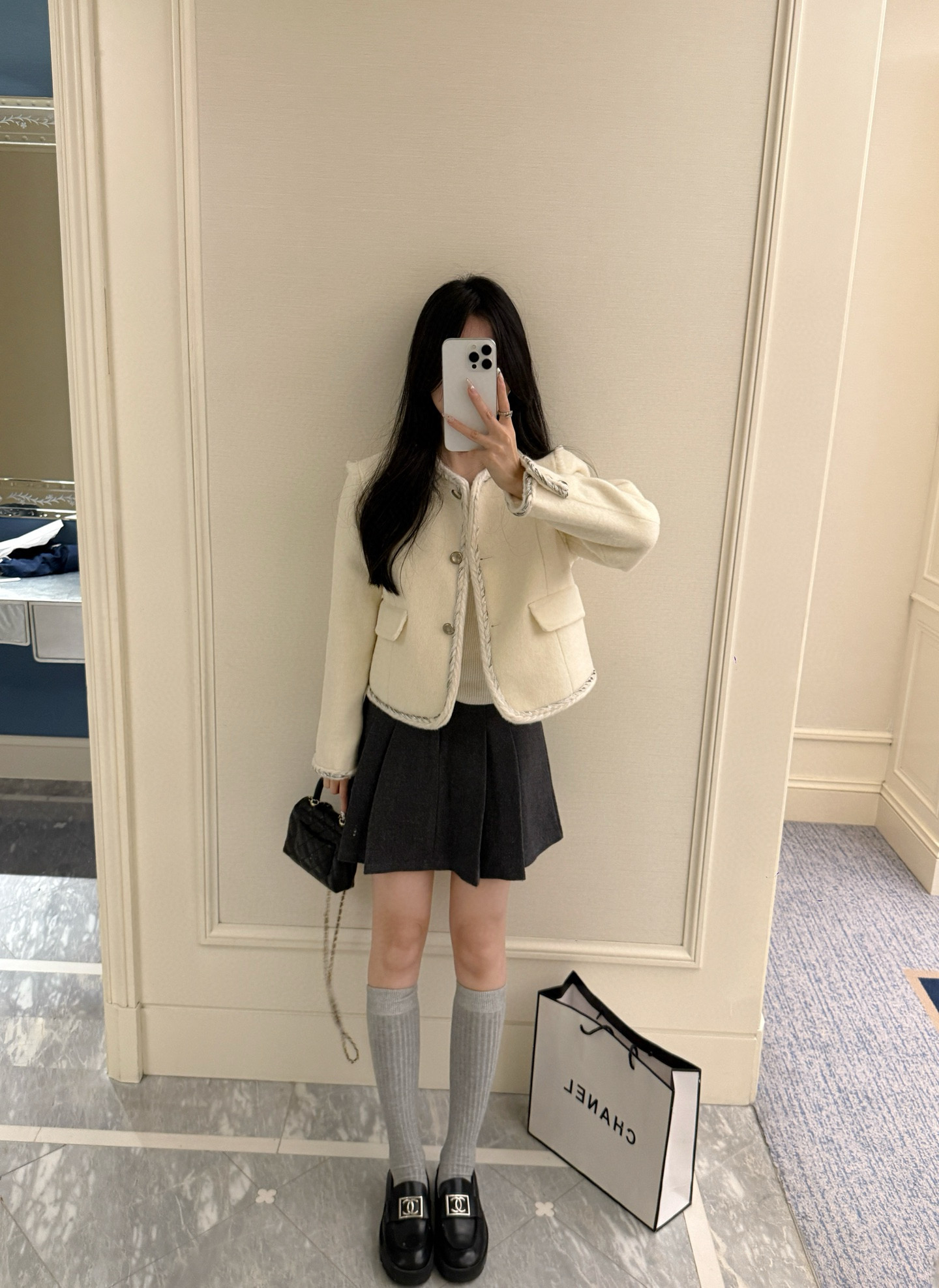 샤넬 여자 재킷 자켓-코트