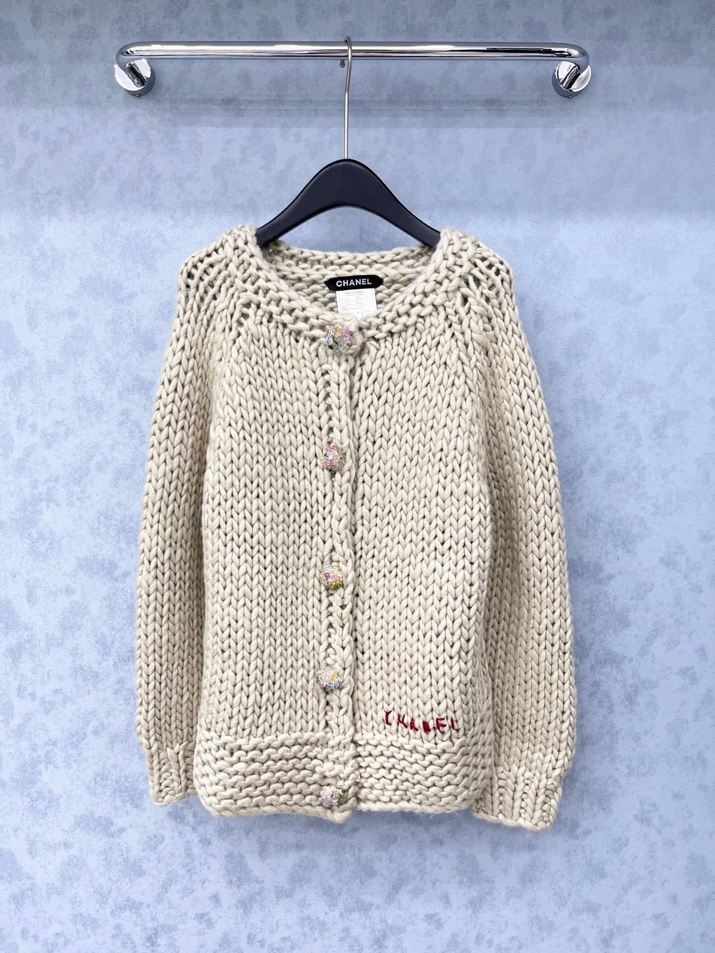 샤넬 여자 니트
