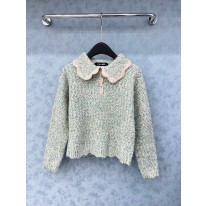 샤넬 여자 니트