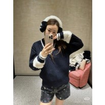 샤넬 여자 니트