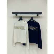 디올 2컬러 여자 니트